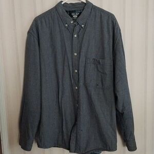 𝅺GRIT IRON Work Wear button up shacket 100% cotton size XL